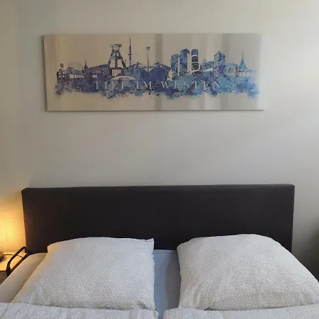Zentrales Apartment In Gelsenkirchen Zewnętrze zdjęcie